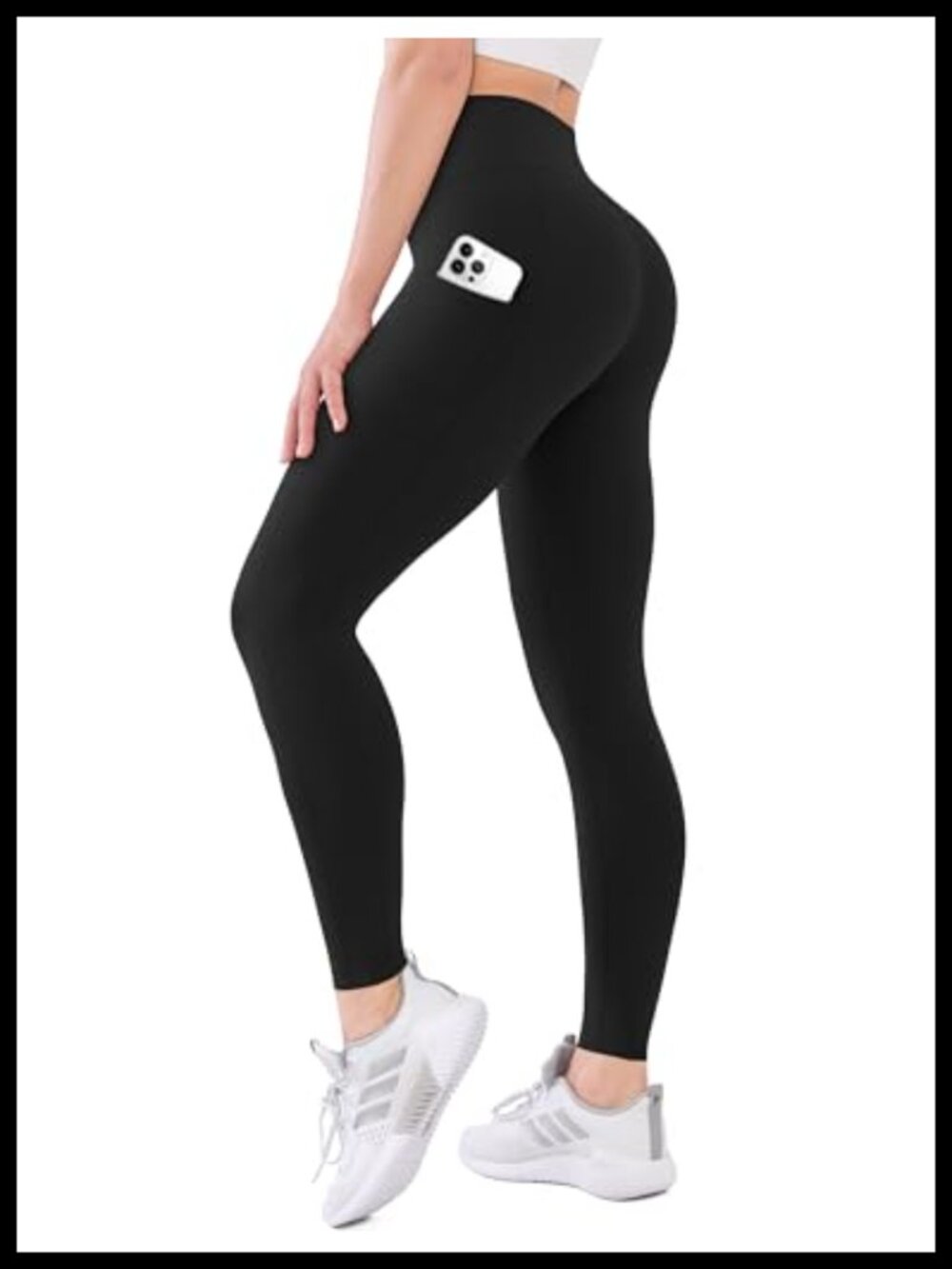 High Waisted Leggings with Pockets for Women Buttery Soft Full Length Yoga Pants